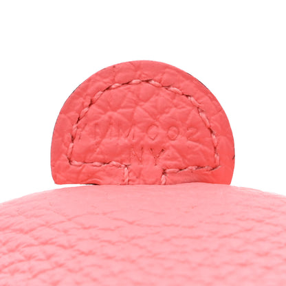 Hermes Taurillon Clemence Amazone Evelyne TPM Rose Azalee Rouge Pivoine 7 of 11