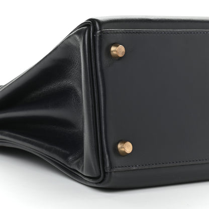 Hermes Box Kelly Retourne 32 Black 8 of 13