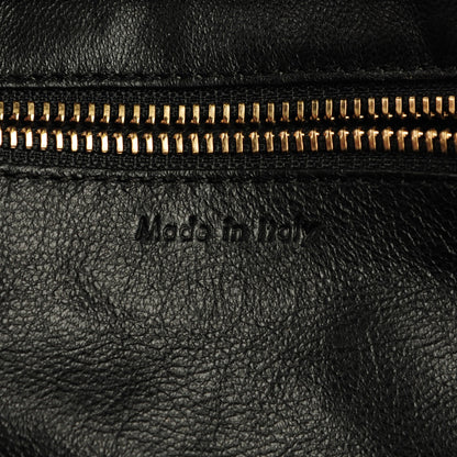 Celine Smooth Calfskin Tweed Tartan Mini Luggage Midnight 10 of 11