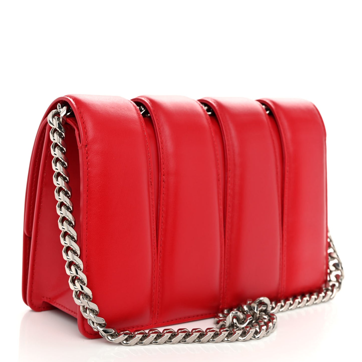 Calfskin Small Slash Bag Welsh Red