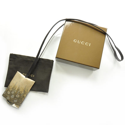 Gucci Lizard Leather Key Fob Necklace 2 of 4