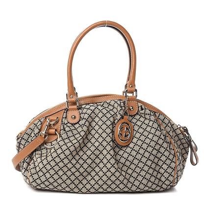 Gucci Diamante Medium Sukey Boston Brown 1 of 11