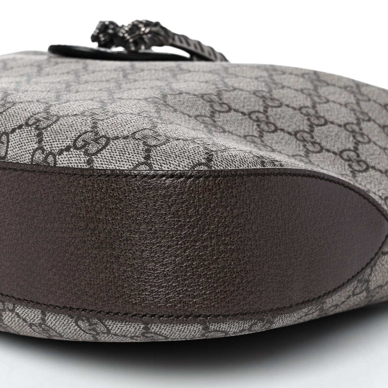 Gucci GG Supreme Monogram Web Medium Dionysus Hobo Brown 9 of 10