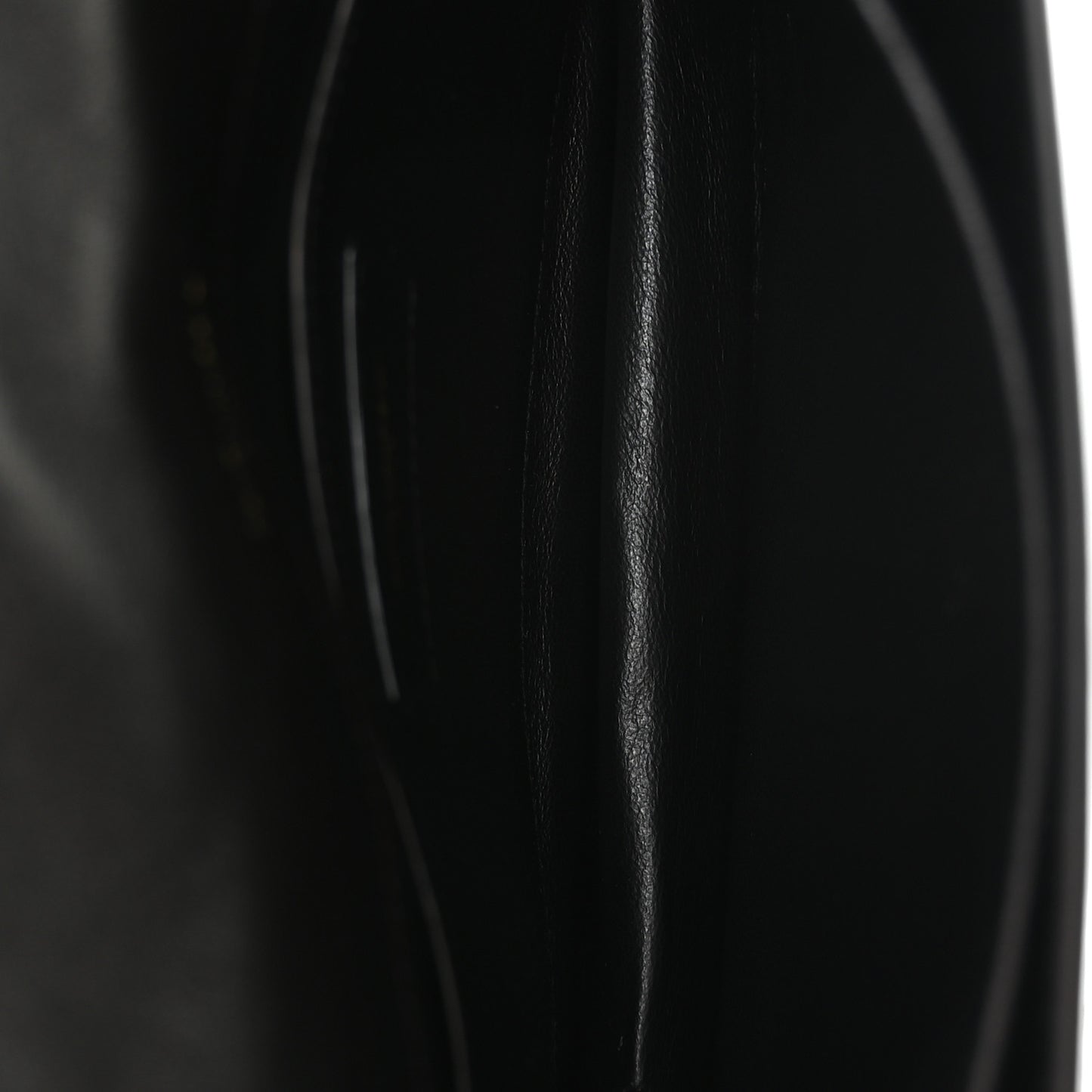 Lambskin Quilted Monogram Medium Solferino Satchel Black