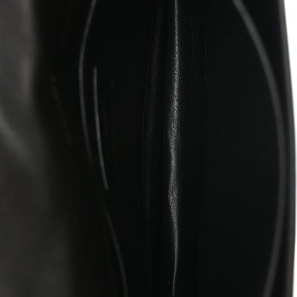 Saint Laurent Lambskin Quilted Monogram Medium Solferino Satchel Black 5 of 12
