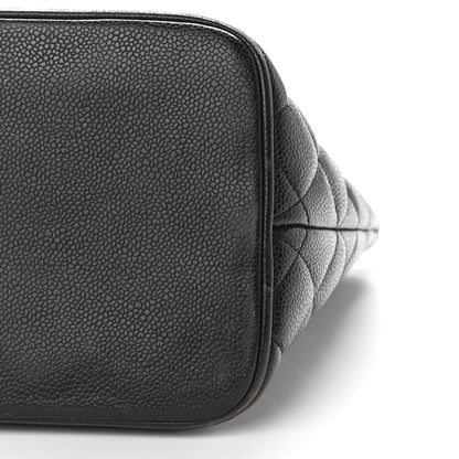 Chanel Caviar Quilted Medallion Tote Black 10 of 11