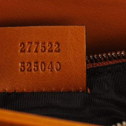Gucci Calfskin Medium 1973 Shoulder Flap Bag Orange 8 of 9