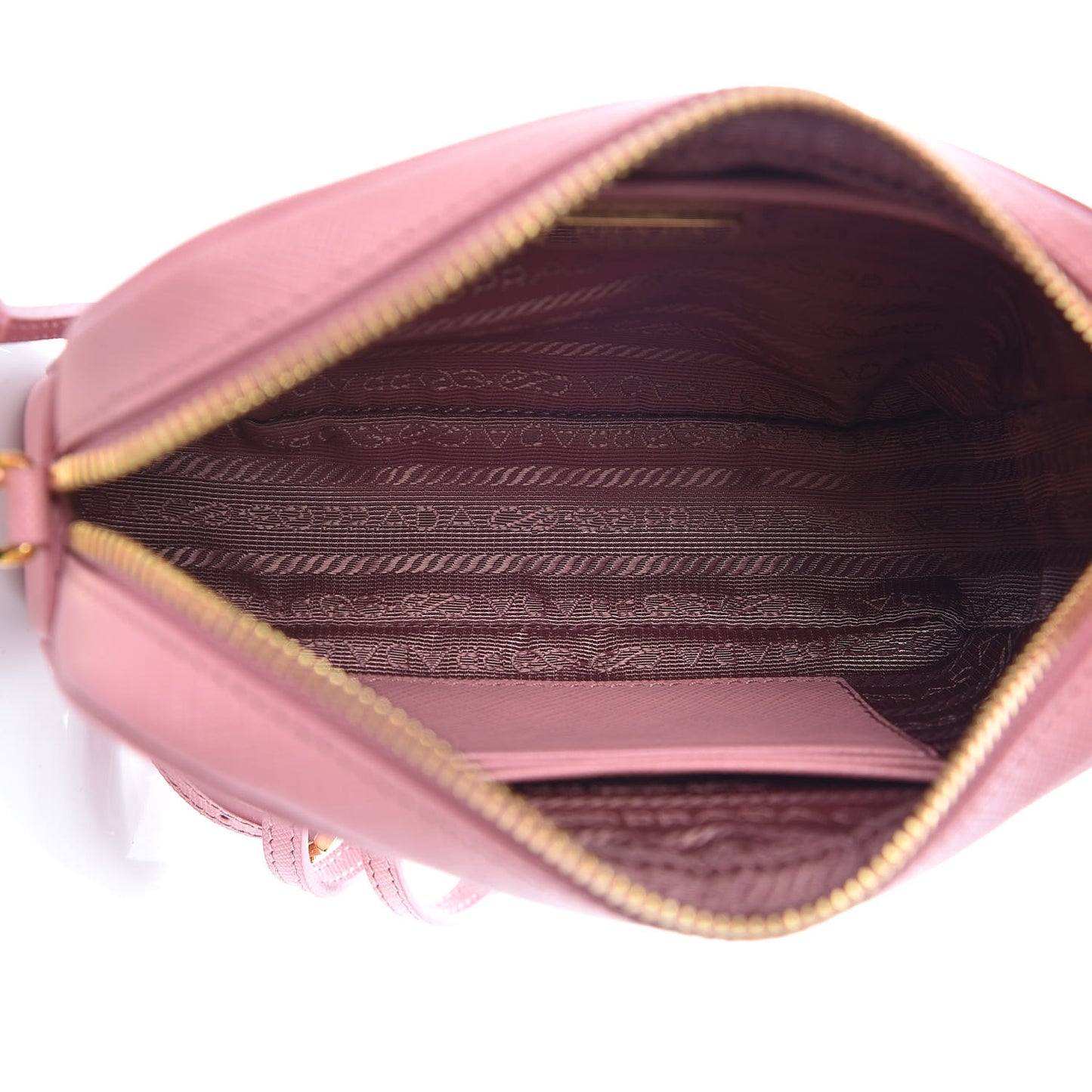 Saffiano Mini Camera Crossbody Petalo