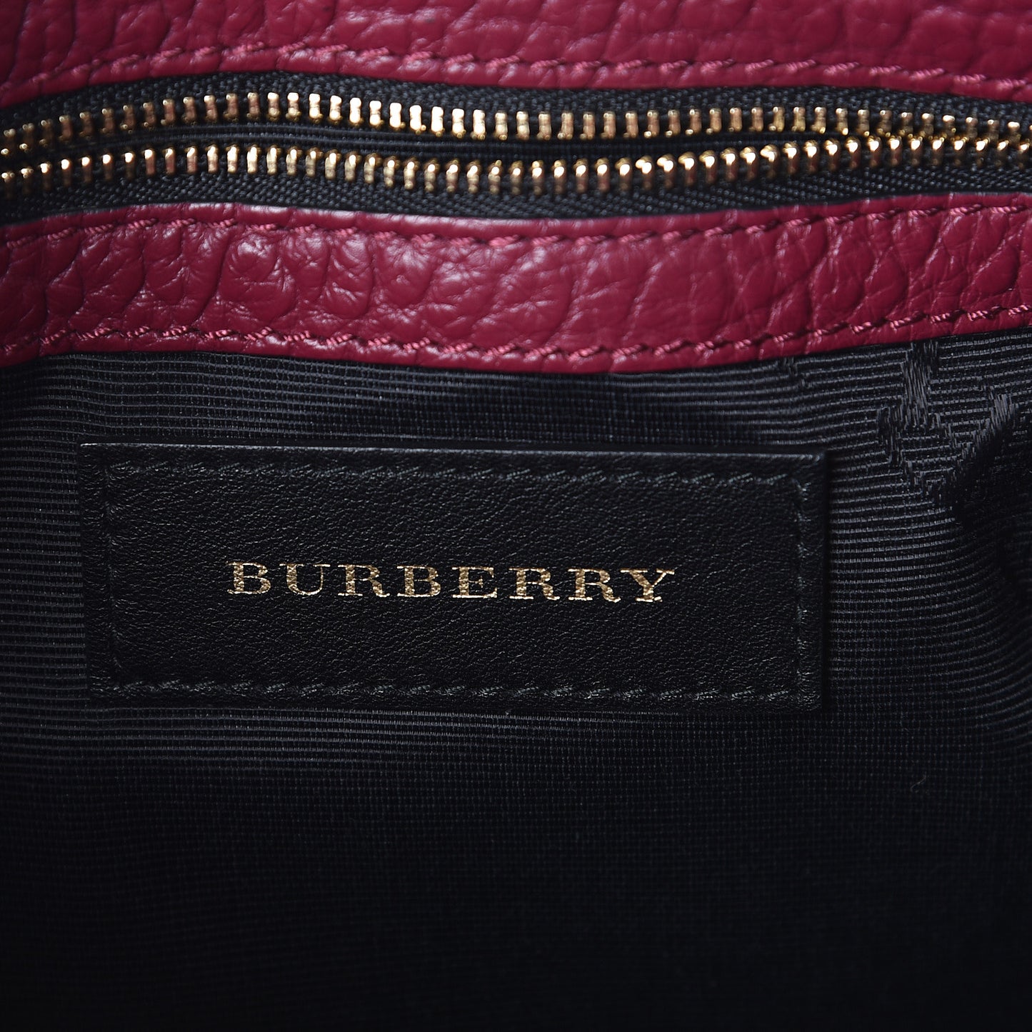 Signature Grain Calfskin Check Embossed Small Chichester Crossbody Clutch Bag Dark Plum