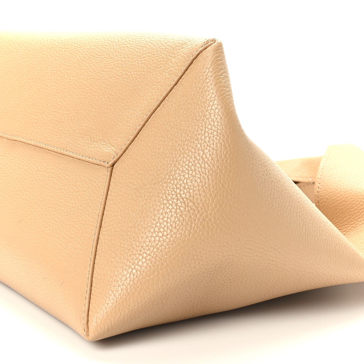 Grained Calfskin Medium The Sack Bag Camel