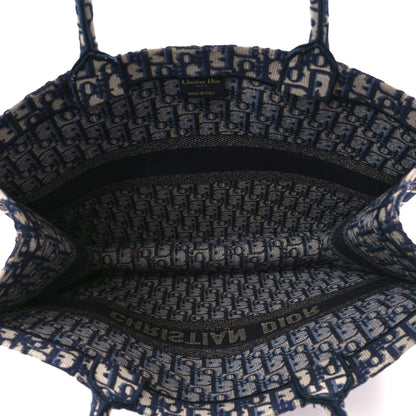Christian Dior Oblique Large Book Tote Blue Multicolor 5 of 12