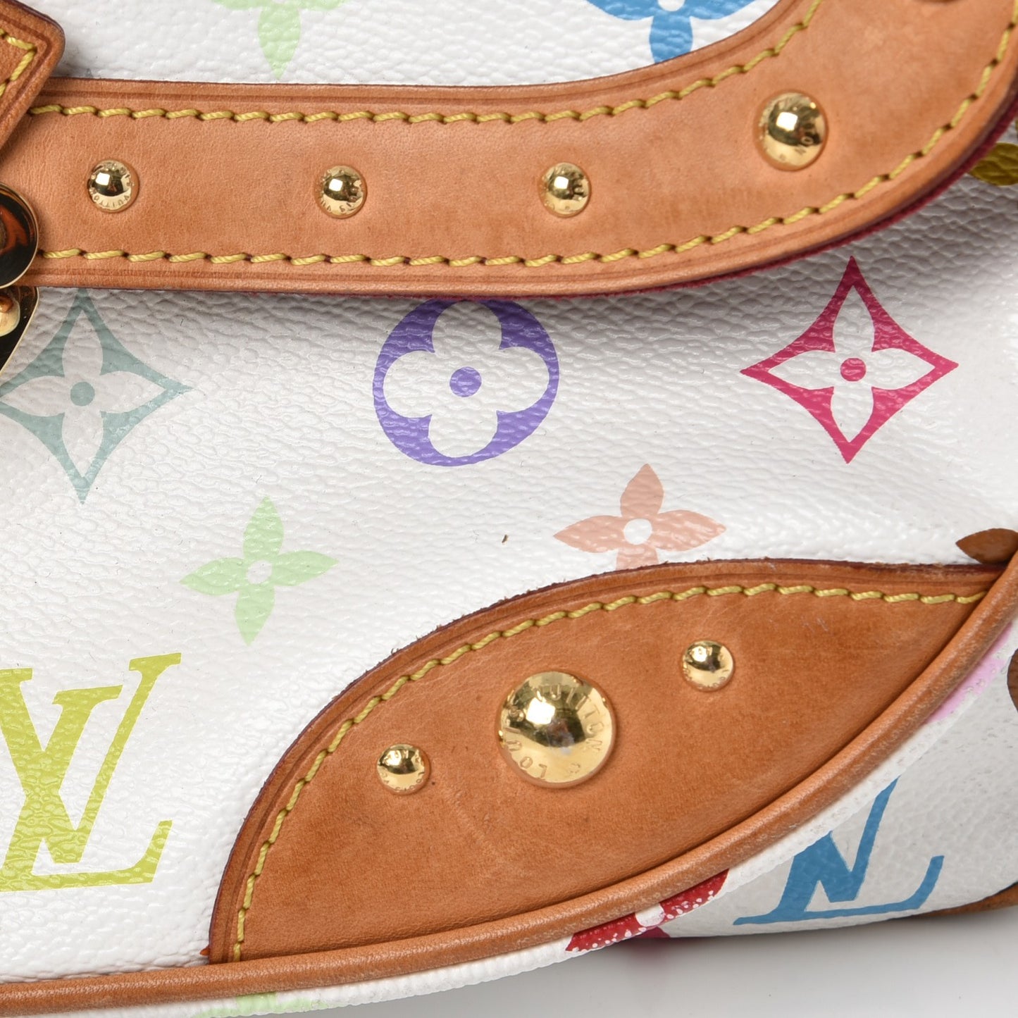 Monogram Multicolor Rita White