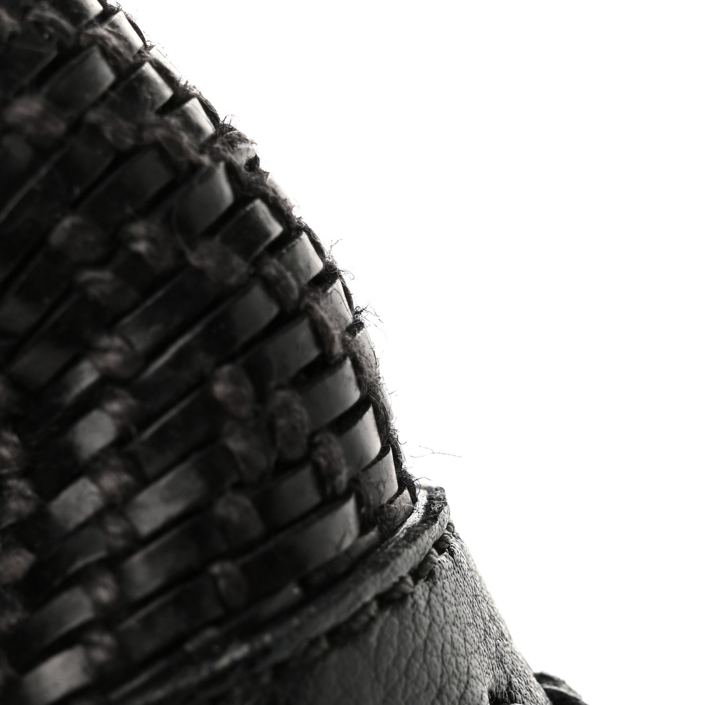 Braided Falabella Clutch Black