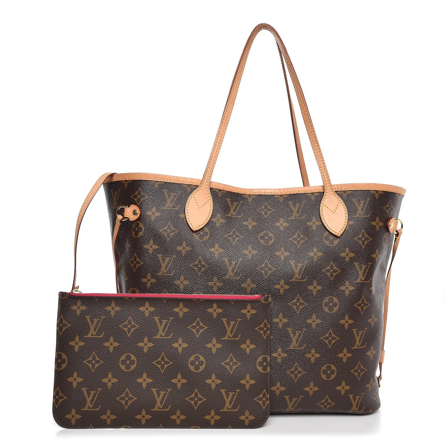 Monogram Neo Neverfull MM Pivoine