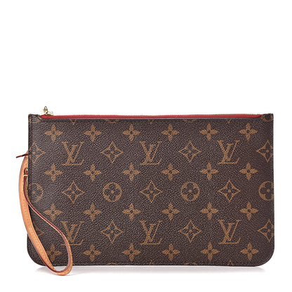 Louis Vuitton Monogram Neverfull MM GM Pochette Cherry 1 of 13