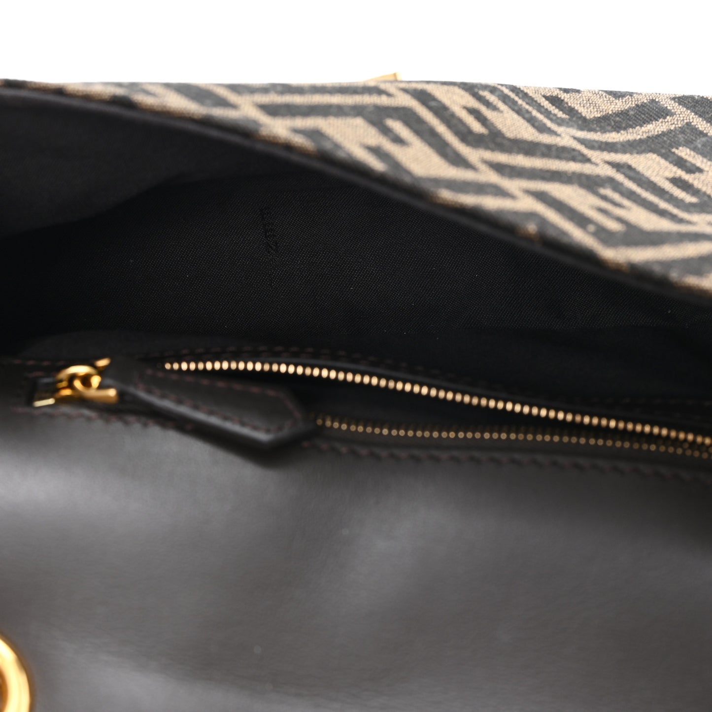 Fabric Jacquard FF 1974 Midi Chain Baguette Tobacco Moro