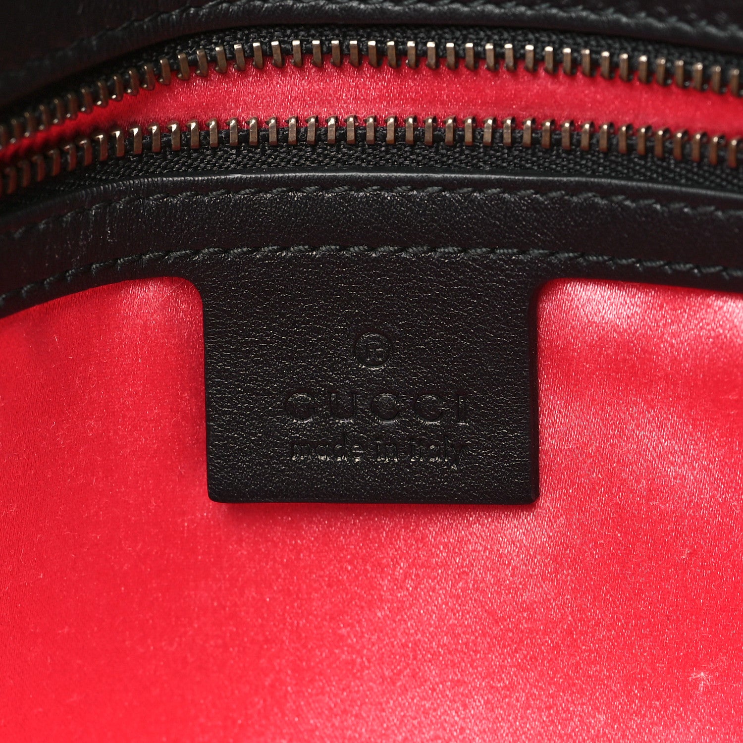 Gucci Velvet Matelasse Loved Embroidered Medium GG Marmont Shoulder Bag Black 6 of 10