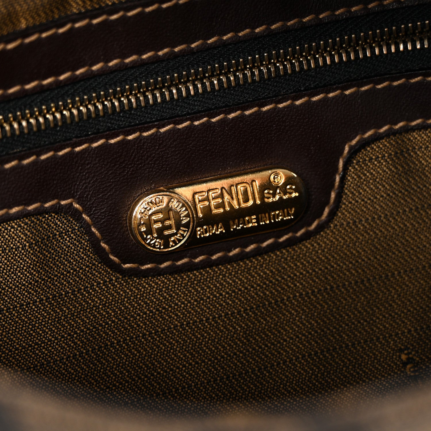 Fendi Zucca Baguette Tobacco 6 of 10
