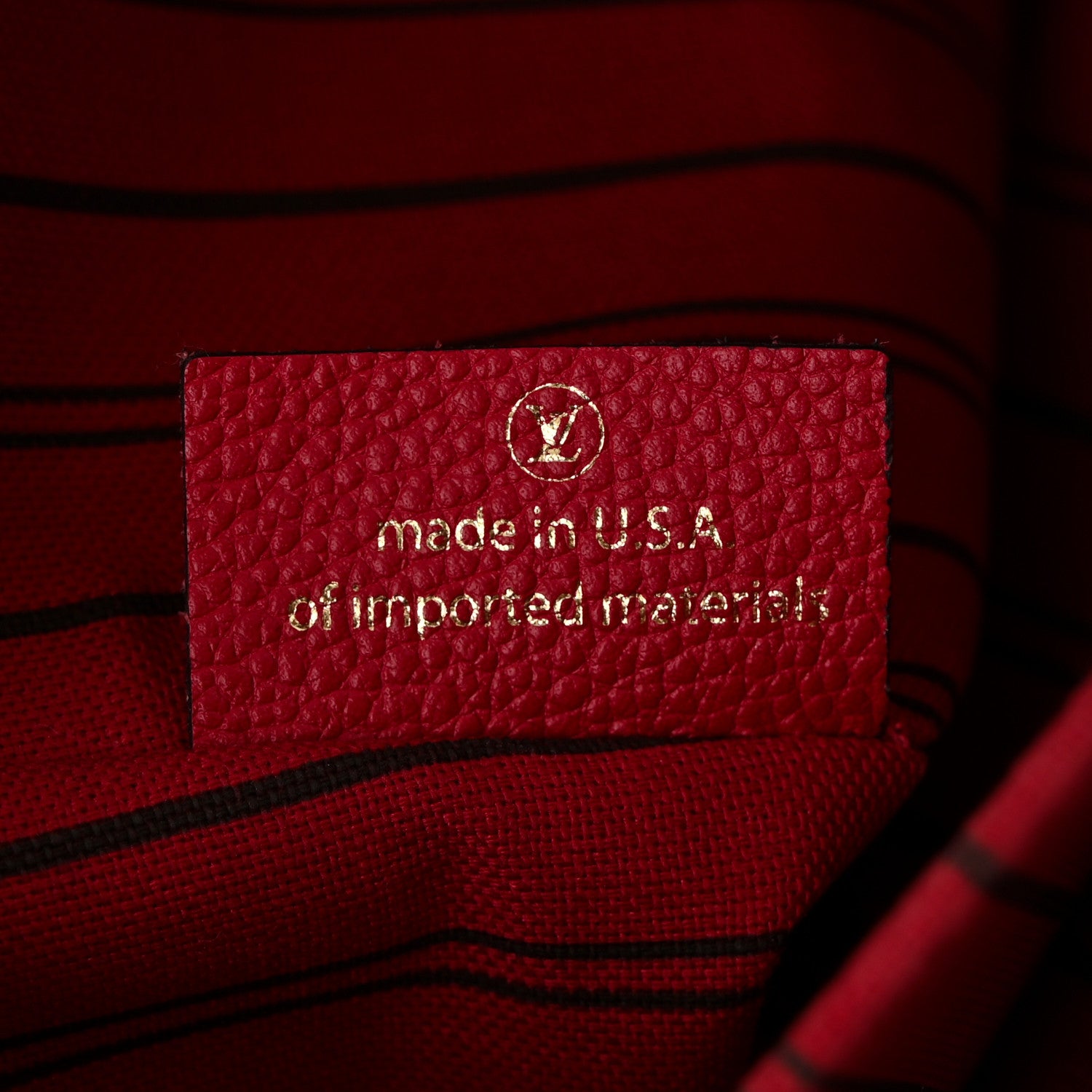Louis Vuitton Empreinte Pochette Metis Cherry 7 of 12
