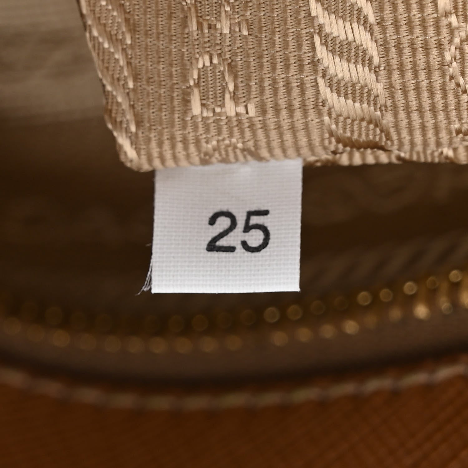 Prada Saffiano Lux Medium Promenade Tote Caramel 7 of 14