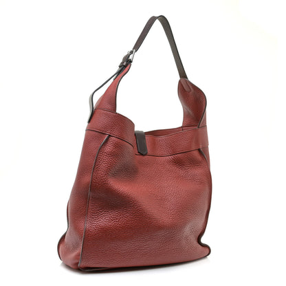 Hermes Taurillon Clemence Marwari GM Rouge Venetian 3 of 15