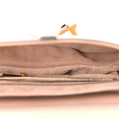 Christian Dior Grained Calfskin Saddle Bag With Strap Blush 5 of 12