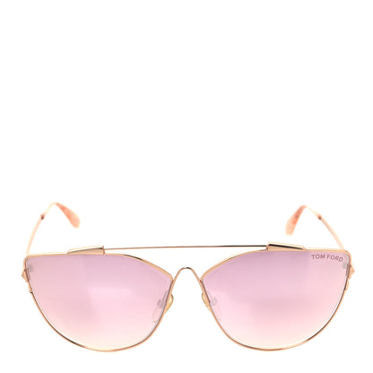 Tom Ford Jacquelyn 02 Aviator Sunglasses TF563 Rose Gold Rose Gold 2 of 9