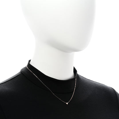 Cartier 18K Pink Gold Diamond SM D'Amour Pendant Necklace 2 of 7