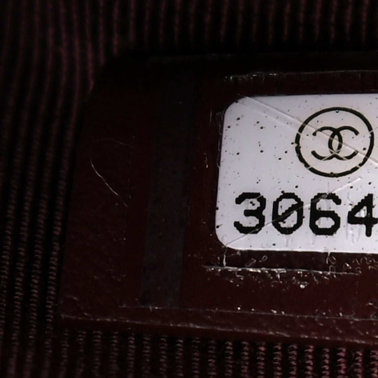 Chanel Shiny Crumpled Calfskin Large Chanel 19 Pouch Burgundy 7 of 11