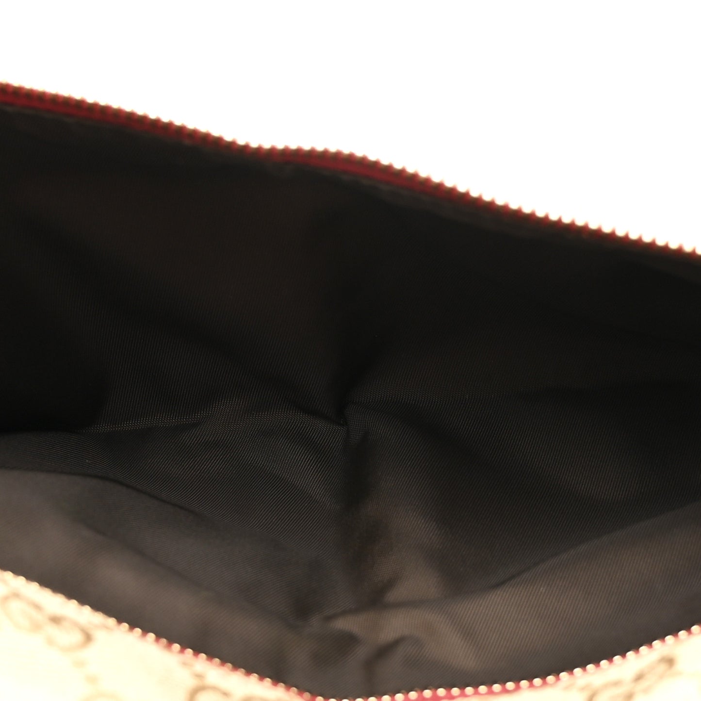 GG Monogram Double Pocket Belt Bag Red