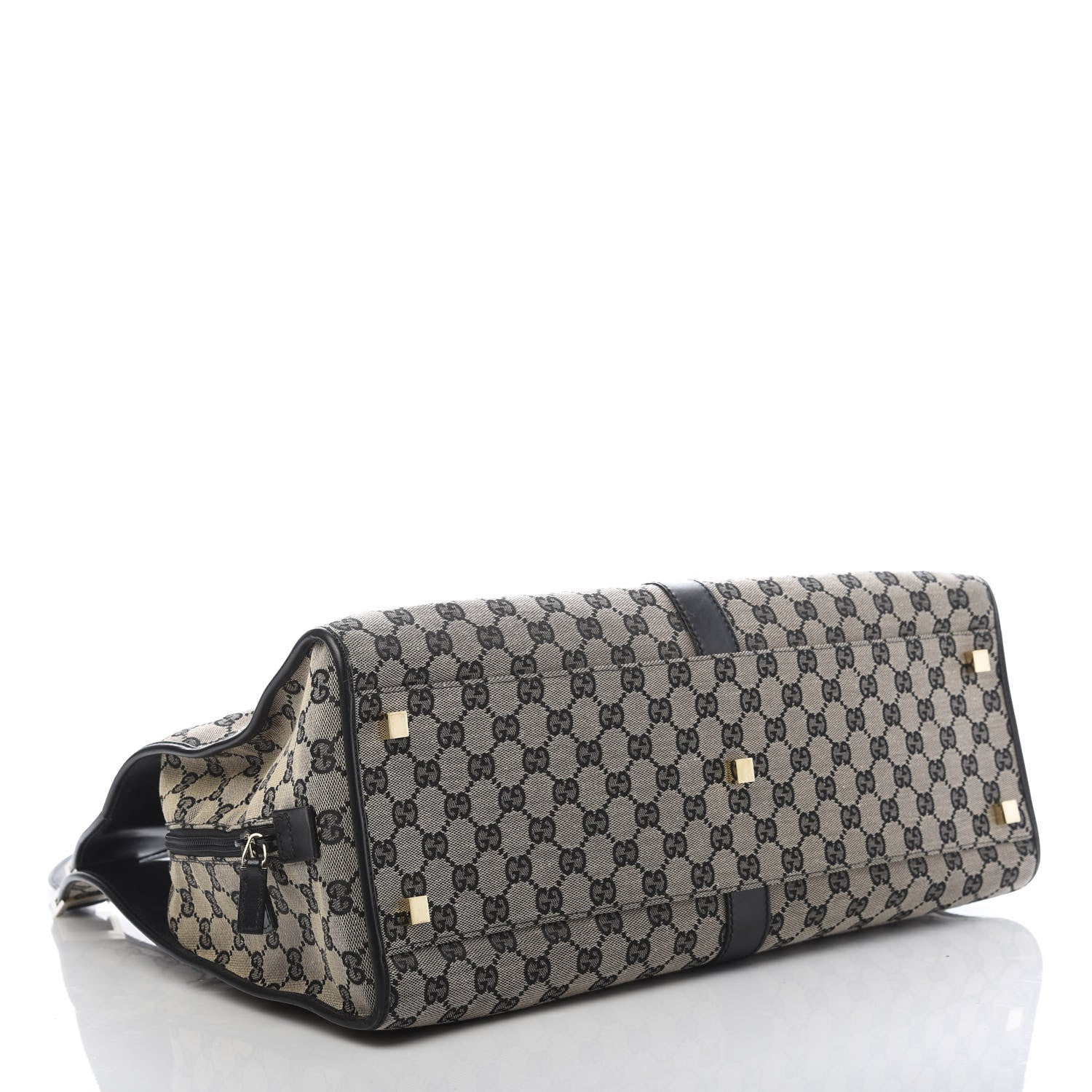 Gucci Monogram Jackie Shoulder Bag Navy 4 of 15