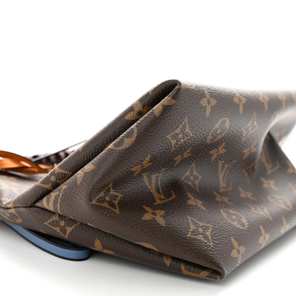 Louis Vuitton Monogram Beaubourg Hobo Mini Bordeaux Red Peach Safran 9 of 12