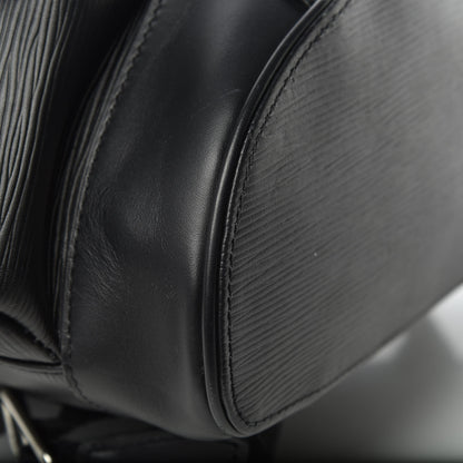 Louis Vuitton Epi Christopher Backpack PM Black 17 of 19
