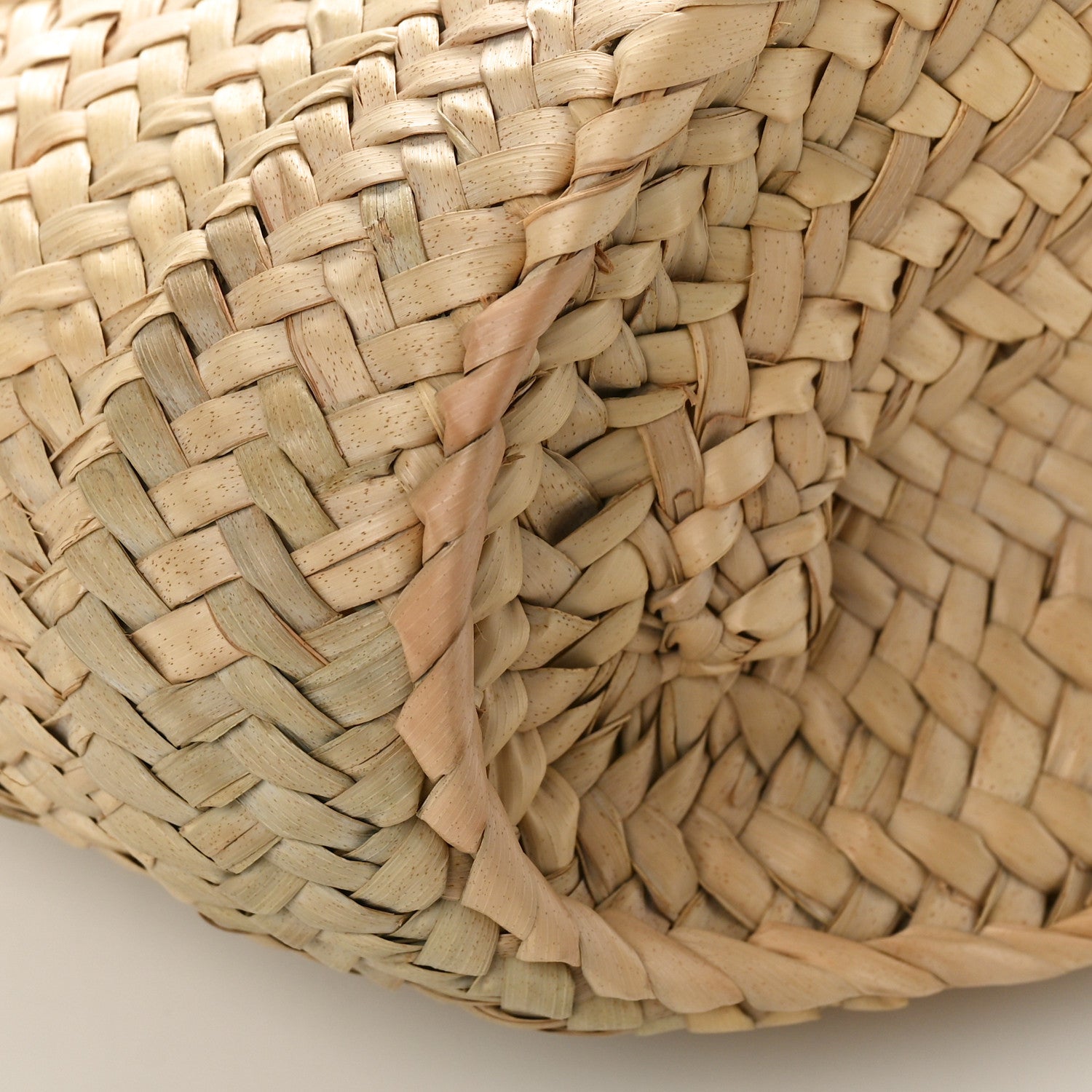 Chloe Raffia Calfskin Marcie Basket Tan 6 of 11