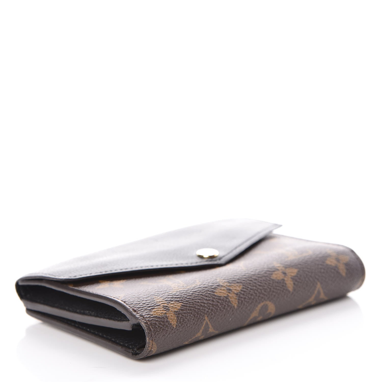 Louis Vuitton Monogram Pallas Compact Wallet Black 4 of 11