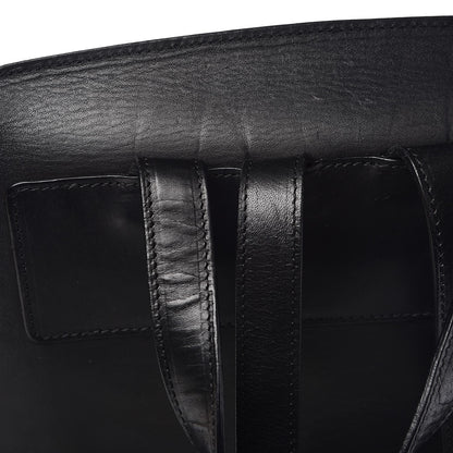 Mansur Gavriel Vegetable Tanned Calfskin Backpack Black Flamma 18 of 20