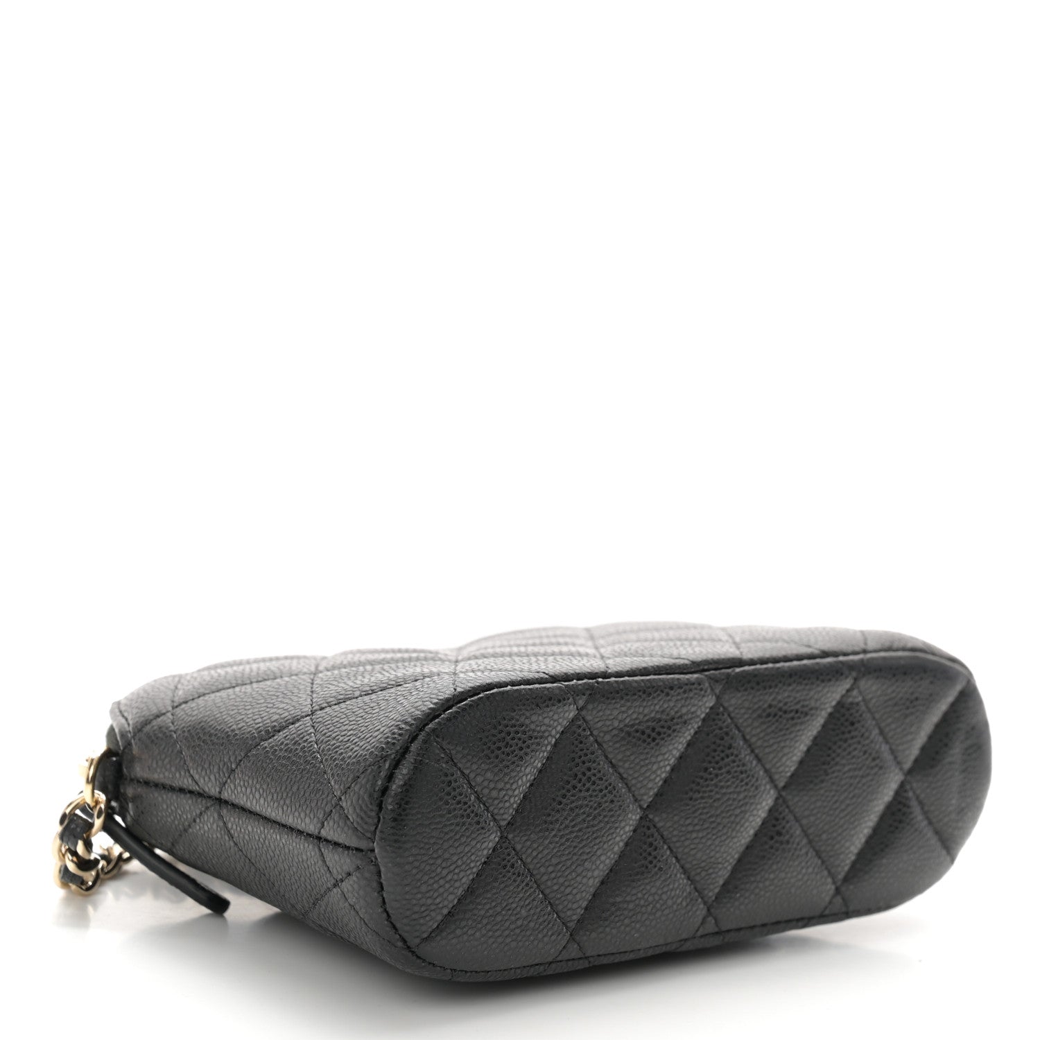Chanel Caviar Quilted Classic Clutch with Chain Black 4 of 11
