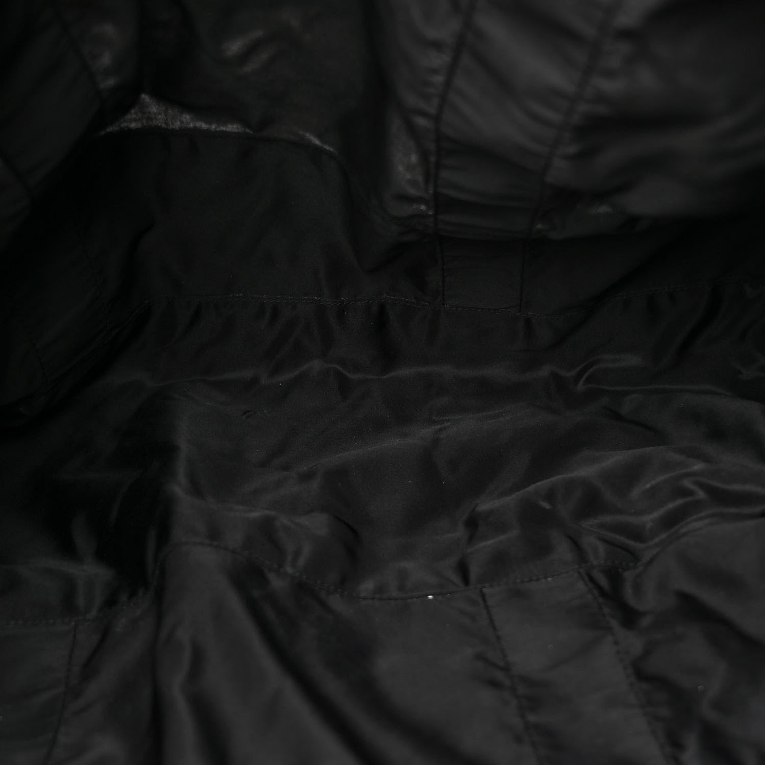 Prada Tessuto Nylon Duffle Black 4 of 8