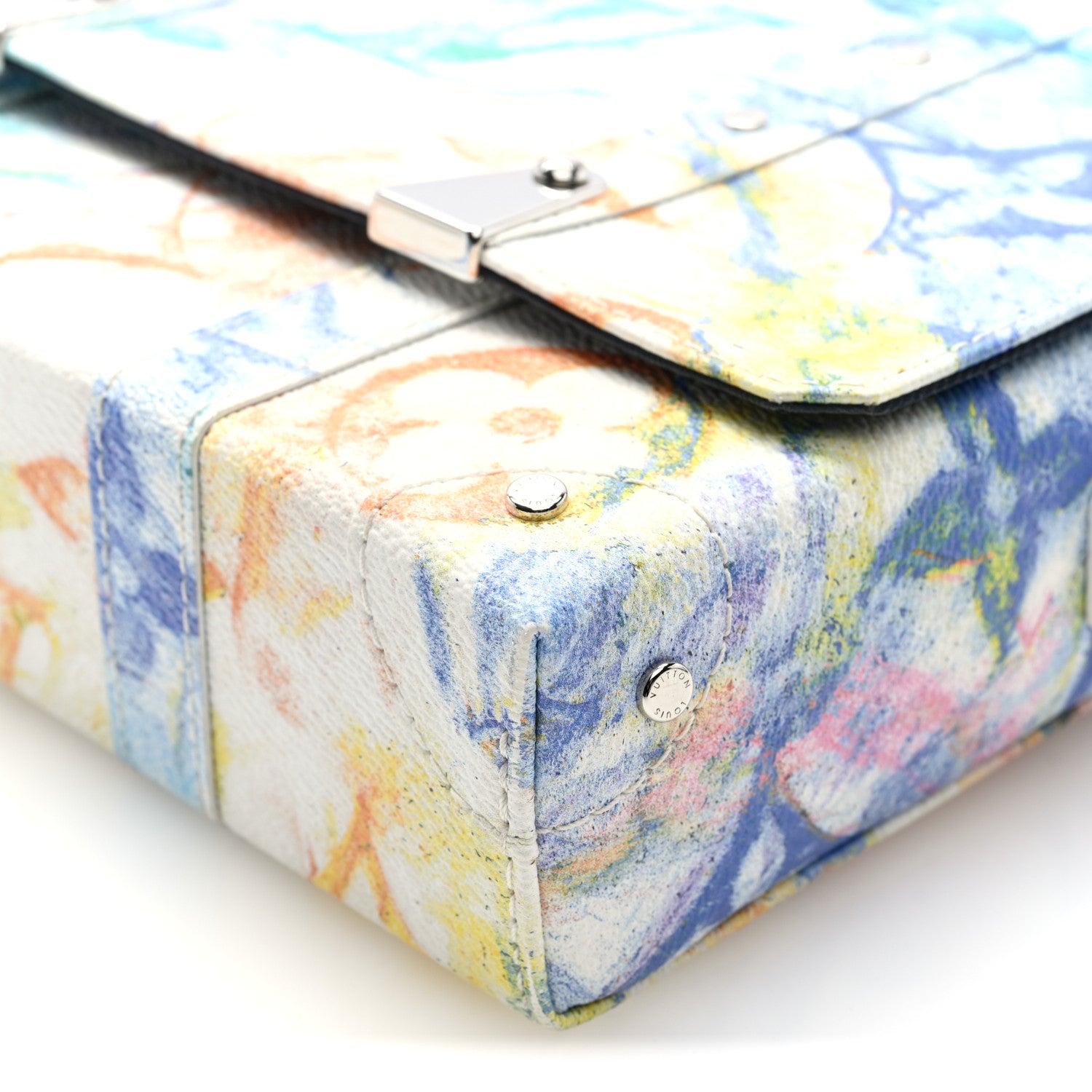 Louis Vuitton Monogram Pastel Colors Trunk Messenger Multicolor 9 of 9