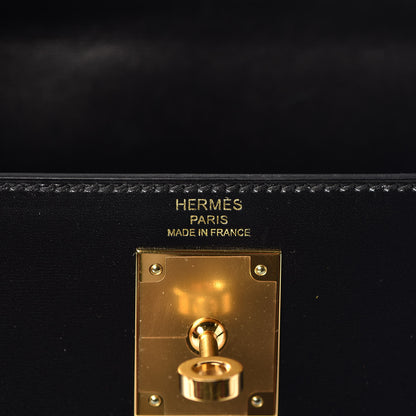 Hermes Box Kelly Sellier 28 Black 18 of 40