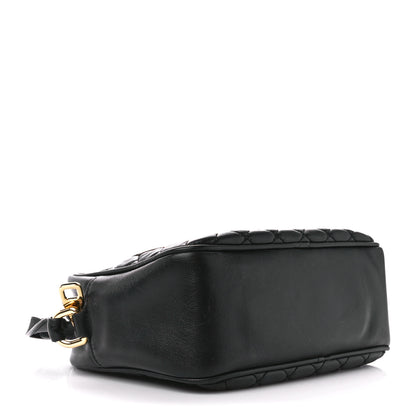 Dolce & Gabbana Lambskin Quilted Devil Patch Glam Crossbody Black 4 of 10