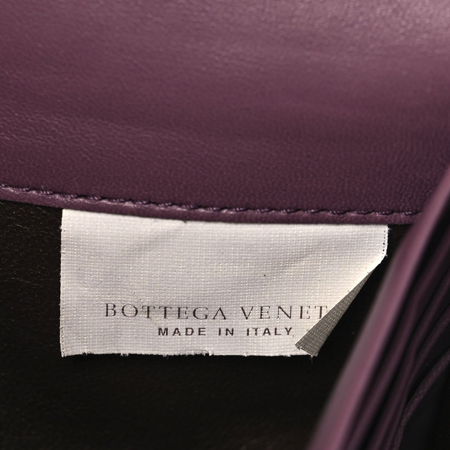 Bottega Veneta Nappa Ayers Intrecciato Continental Flap Wallet Aubergine 7 of 11