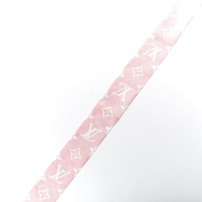 Louis Vuitton Silk Monogram Rodeo Bandeau Rose 2 of 3