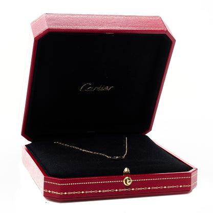 Cartier 18K Pink Gold Diamond XS Hearts and Symbols Necklace 6 of 6