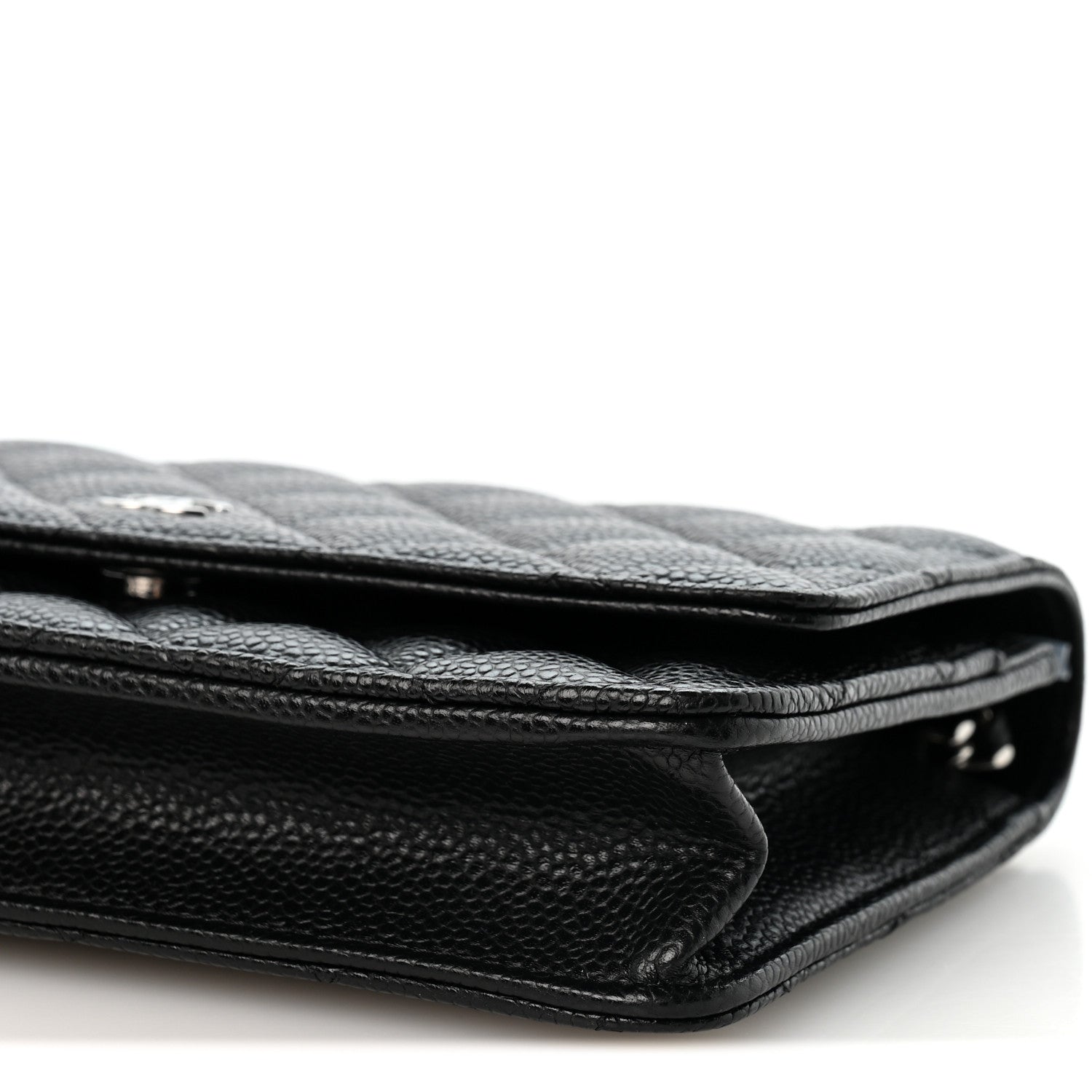 Chanel Caviar Quilted Wallet on Chain WOC Black 11 of 14