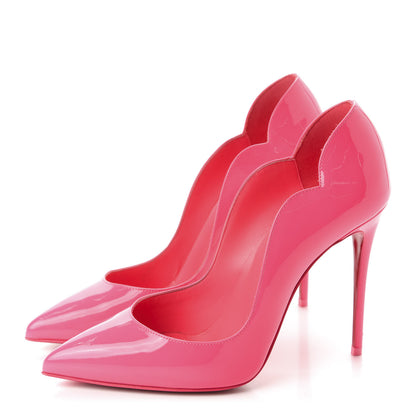 Christian Louboutin Patent Hot Chick 100 Pumps 37 Pinky 3 of 11