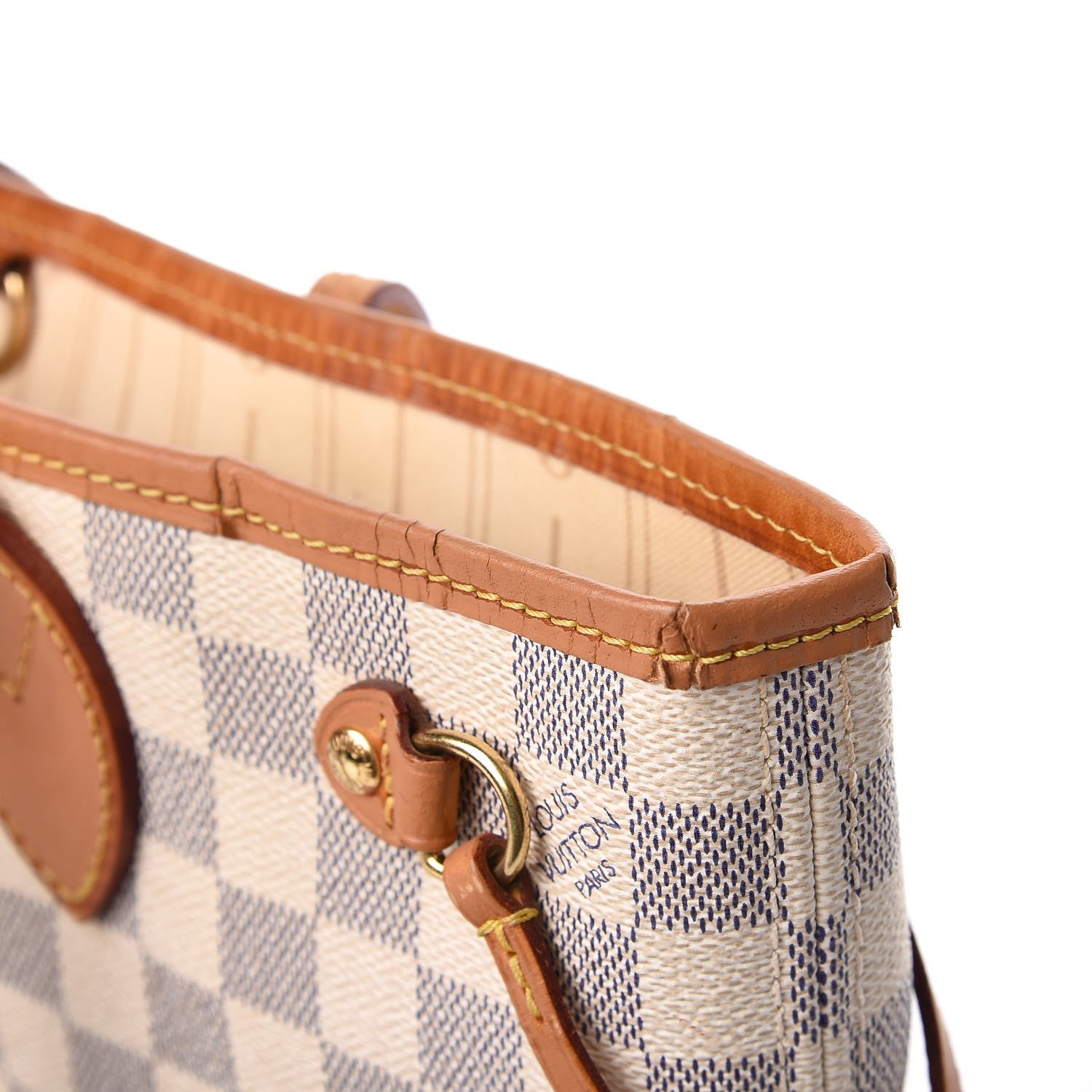 Louis Vuitton Damier Azur Neverfull PM 14 of 15