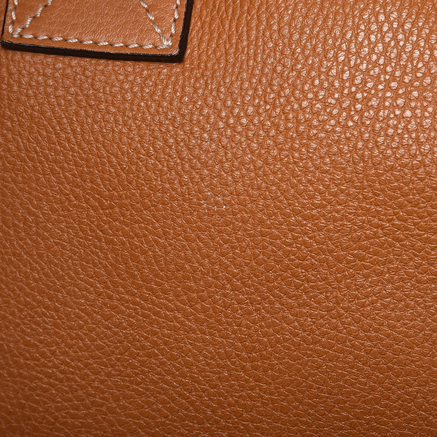 Alexander McQueen Pebbled Calfskin Skull Padlock Zip Tote Cognac 14 of 19