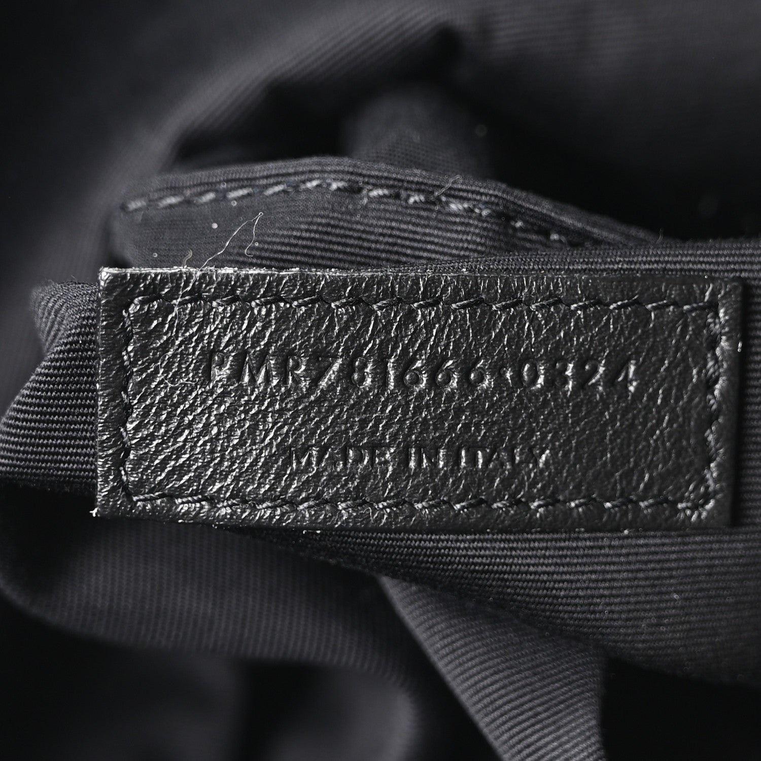 Saint Laurent Lambskin Matelasse Monogram Medium Jamie 4.3 Pochon Black 8 of 11