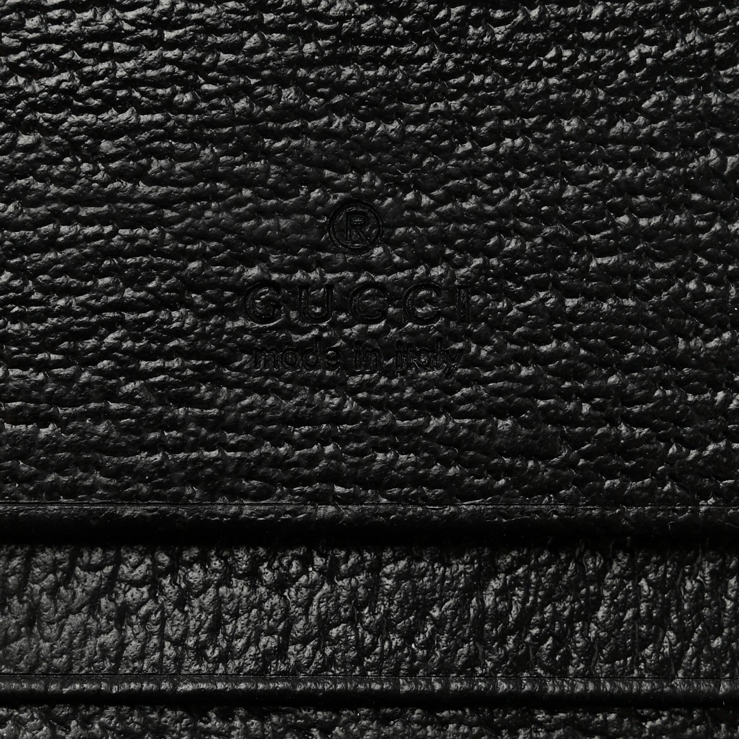 Calfskin Gucci 100 Ophidia Card Case Bright Hibiscus Black